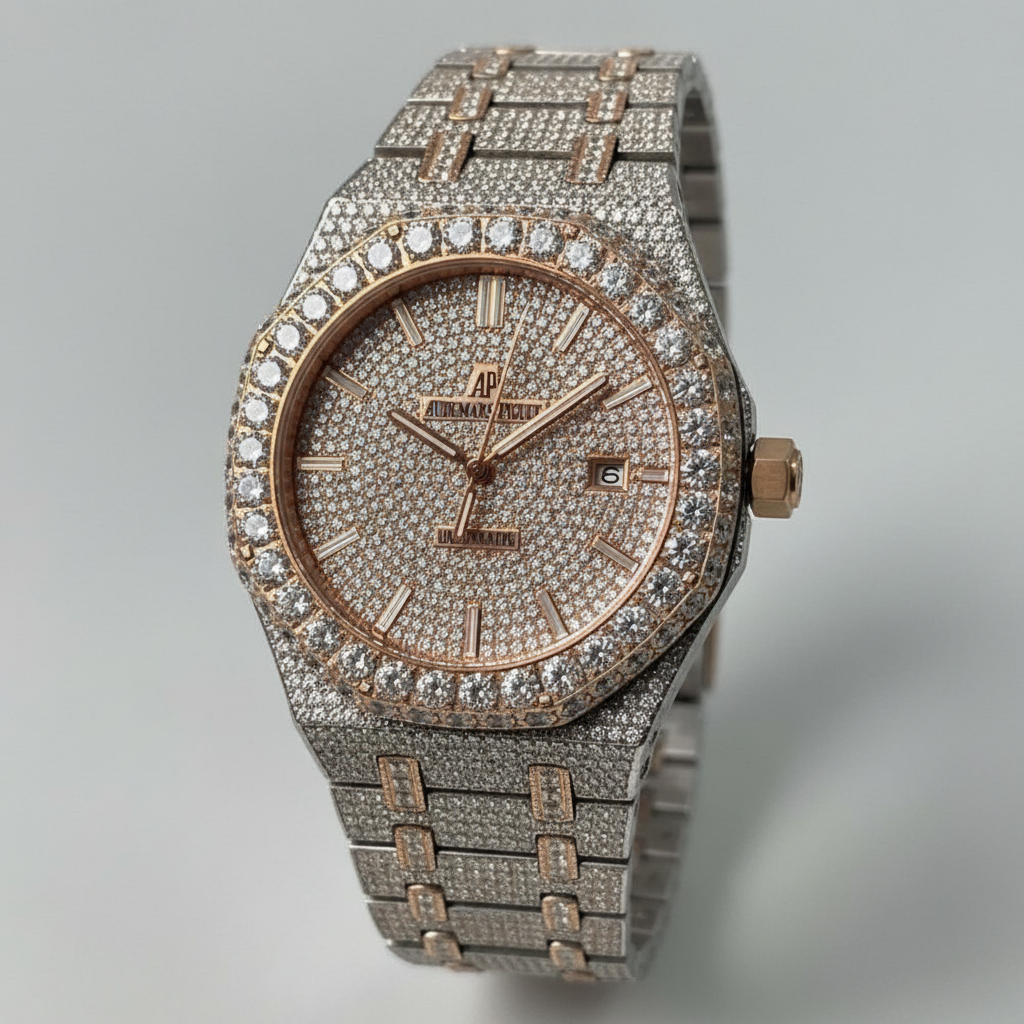 fully iced-out Audemars Piguet Royal
